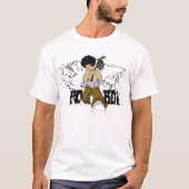 Po Boi wereld T-shirt (Voorkant)