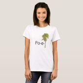 Po-e-tree T-shirt voor vrouwen. (Voorkant volledig)