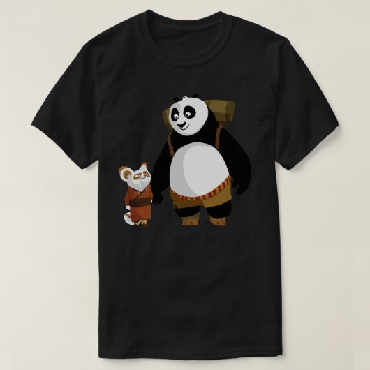 Po en Master Shifu Classic T-shirt (Design voorkant)