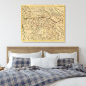 Po River Valley in Italië Canvas Afdruk (Insitu (Slaapkamer))