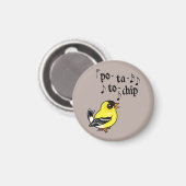 Po-ta-to-chip! Magneet (Voorkant / Achterkant)