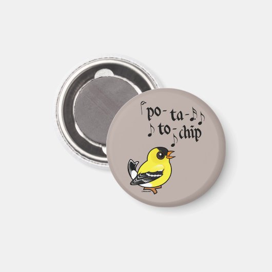 Po-ta-to-chip! Magneet (Voorkant / Achterkant)