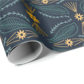 Poblanos Geometric Colorful Patroon Cadeaupapier (Rol Hoek)