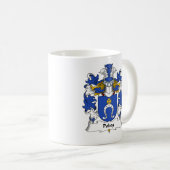 Pobog Family Crest Koffiemok (Voorkant rechts)