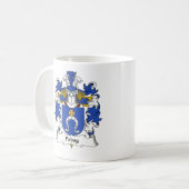 Pobog Family Crest Koffiemok (Voorkant links)