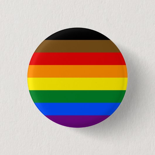 POC Inclusief LGBTQ+ Pride Button (Voorkant)