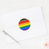POC Inclusief LGBTQ+ Pride Circle Sticker (Envelop)