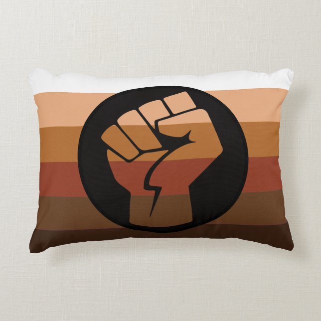 POC Pride-vlag Accent Kussen (Voorkant)