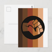 POC Pride-vlag Briefkaart (Voorkant / Achterkant)
