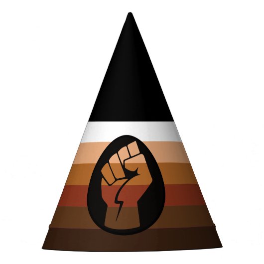 POC Pride-vlag Feesthoedjes (Voorkant)