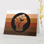 POC Pride-vlag Kaart (Gele Bloem)