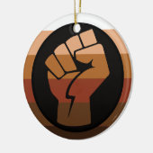 POC Pride-vlag Keramisch Ornament (Links)