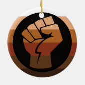 POC Pride-vlag Keramisch Ornament (Achterkant)