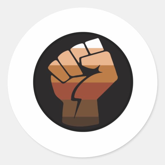 POC STRIPE FLAG RONDE STICKER (Voorkant)