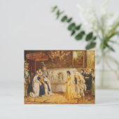 Pocahontas aan het hof van koning James Rummels Briefkaart (Staand voorkant)