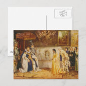 Pocahontas aan het hof van koning James Rummels Briefkaart (Voorkant / Achterkant)