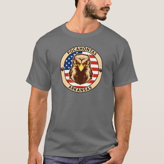 Pocahontas Arkansas 1 T-shirt (Voorkant)