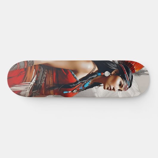 Pocahontas: krijger persoonlijk skateboard (Horizontaal)