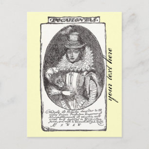Pocahontas Postkaart
