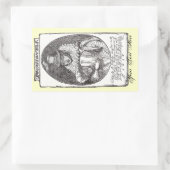 Pocahontas-Stickers Rechthoekige Sticker (Tas)