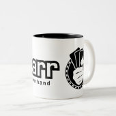 Pocarr-Mok Tweekleurige Koffiemok (Voorkant rechts)