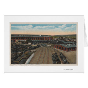 Pocatello, ID - Train Depot Round House en