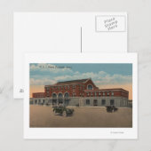 Pocatello, ID — Uitzicht buitenzijde trein Briefkaart (Voorkant / Achterkant)