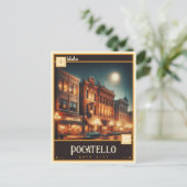 Pocatello, Idaho |  Briefkaart (Staand voorkant)