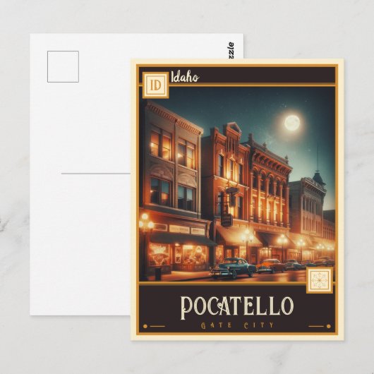 Pocatello, Idaho |  Briefkaart (Voorkant / Achterkant)