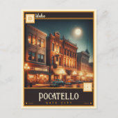 Pocatello, Idaho |  Briefkaart (Voorkant)