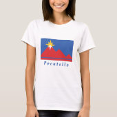 Pocatello Idaho City Flag Women's T-Shirt (Voorkant)