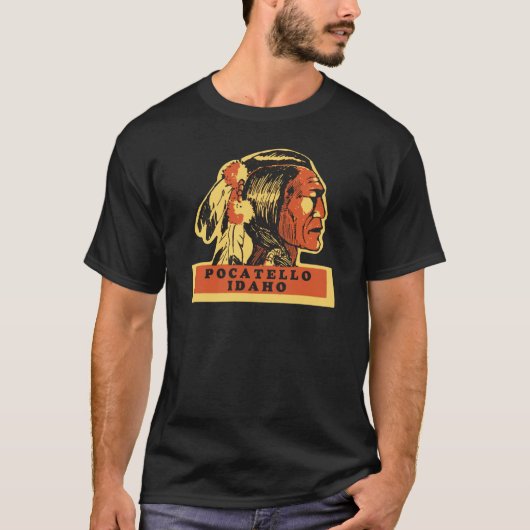 Pocatello Idaho T-shirt (Voorkant)