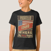 Pocatello Idaho T-shirt (Voorkant)