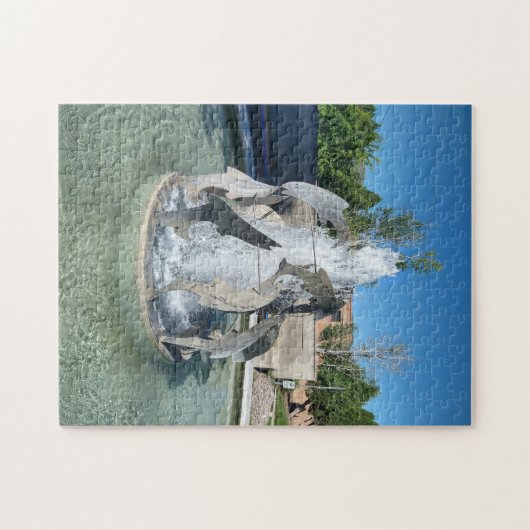 Pocatello Simplot Square Fontein Legpuzzel (Horizontaal)