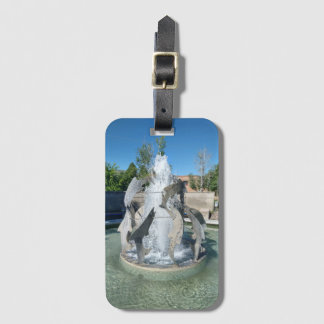 Pocatello Simplot Square Fountain Bagagelabel
