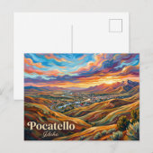 Pocatello VS Briefkaart (Voorkant / Achterkant)