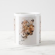 POCHELOK MET GEZICHT VAN EEN JAGUAR