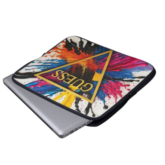 pochette de transport pc (guess) laptop sleeve (Voorkant onderkant)