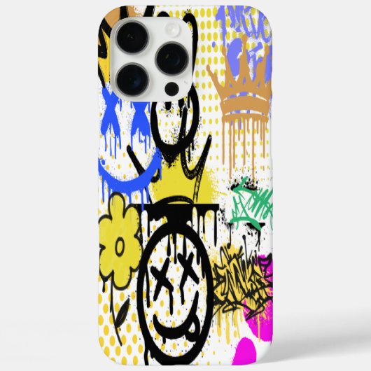 Pochette Graffiti iPhone 16 Pro Max Case-Mate iPhone Case (Achterkant)