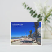 pocitos rambla montevideo briefkaart (Staand voorkant)