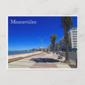 pocitos rambla montevideo briefkaart (Voorkant)