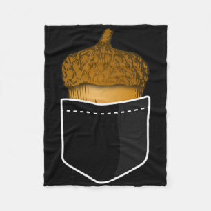 Pocket Acorn - Eikennoten Herfst Planten Natuur T- Fleece Deken