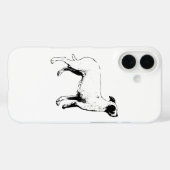 Pocket Armor—Hoofd hoog Case-Mate iPhone Case (Achterkant (horizontaal))