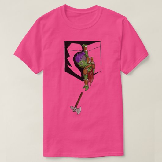 Pocket Barbarian T-shirt (Design voorkant)