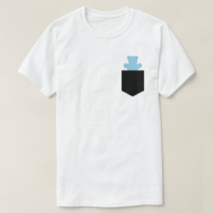 Pocket Beer Blue Otter Chaser Cub T-shirt