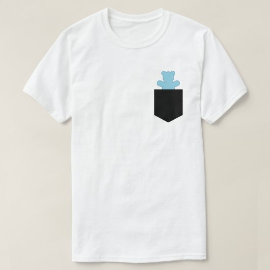 Pocket Beer Blue Otter Chaser Cub T-shirt (Design voorkant)