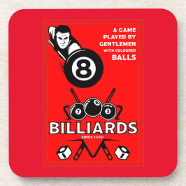  pocket billards bier onderzetter