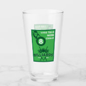 pocket billards glas (Voorkant)