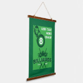  pocket billards hangend wandkleed (Gebogen)