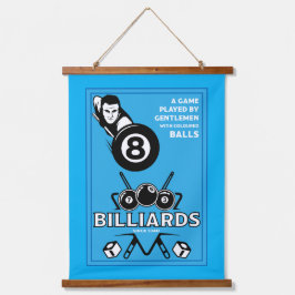  pocket billards hangend wandkleed